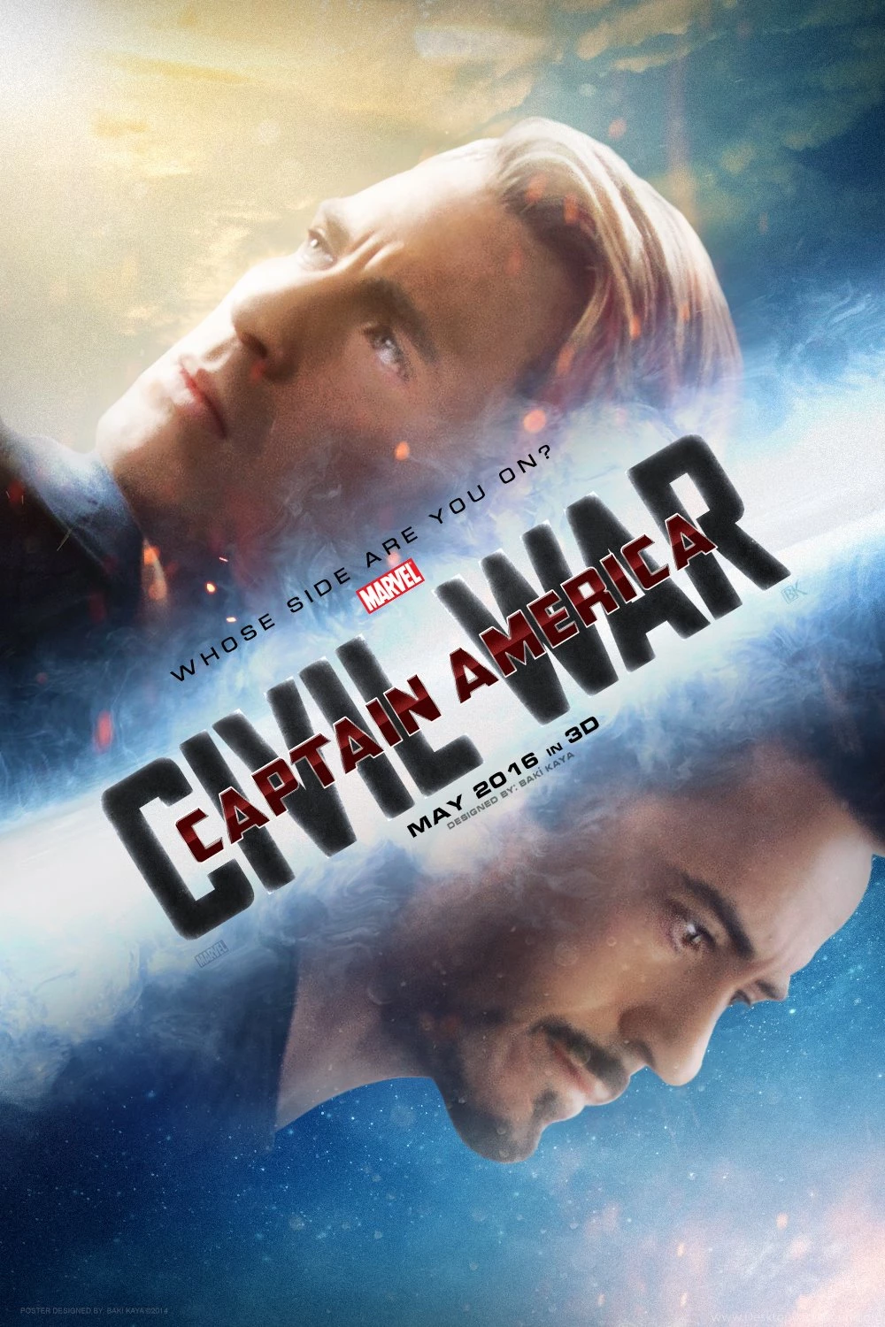 Captain America: Civil War (FAN MADE) Poster By DiamondDesignHD On ...