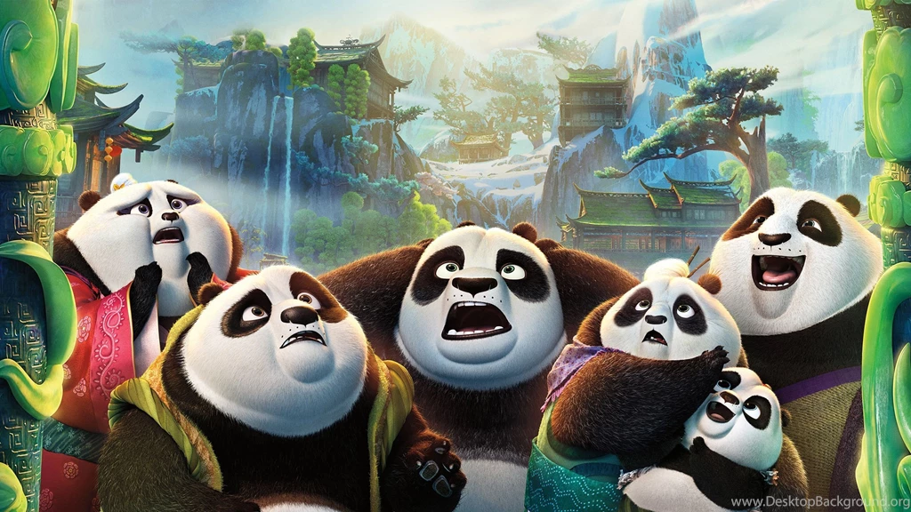 Kung Fu Panda 3 Po Family Wallpapers