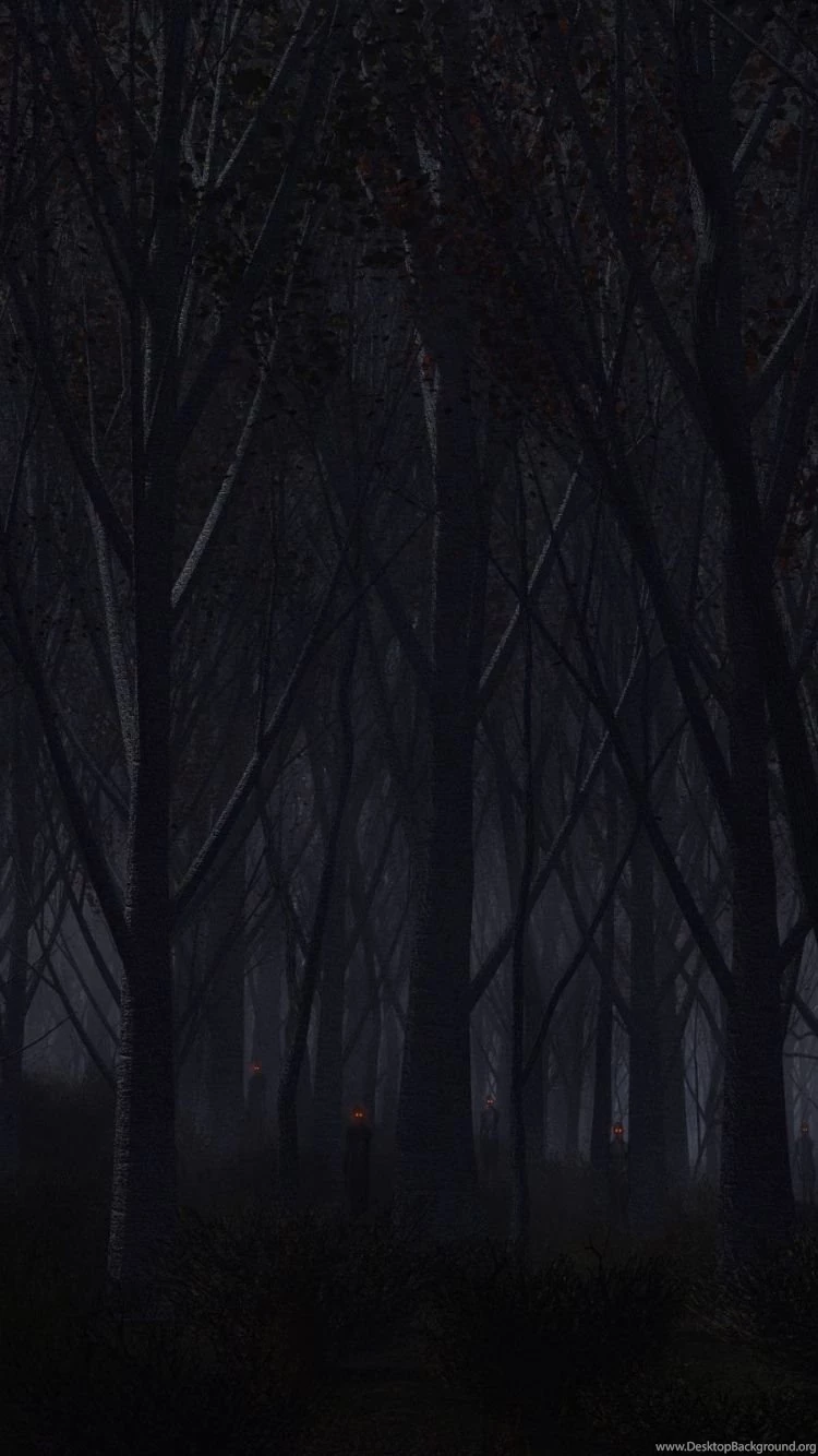 Download Wallpapers 750x1334 Forest, Trees, Background, Dark iPhone ...