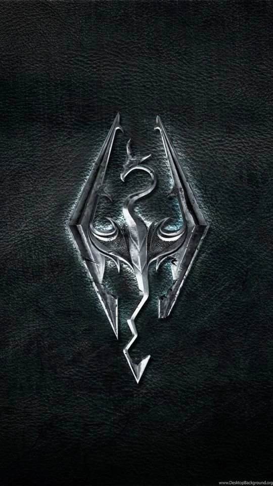 Download Wallpapers 540x960 The Elder Scrolls, Emblem, Backgrounds ...