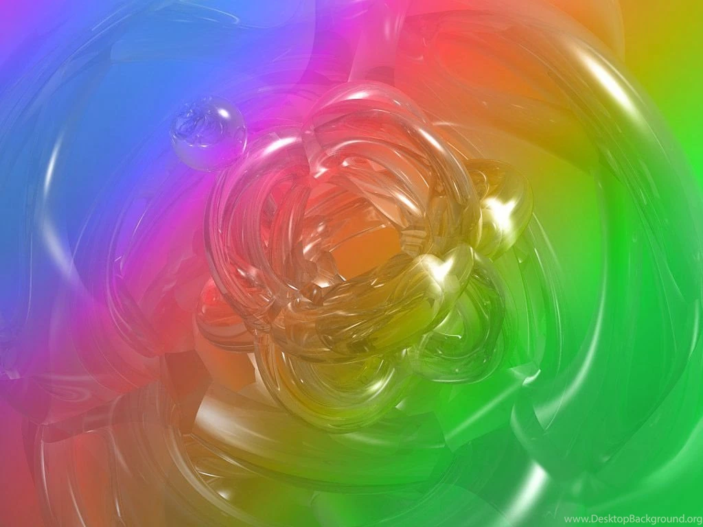 Desktop Wallpapers · Gallery · 3D Art · Glass Tunnel