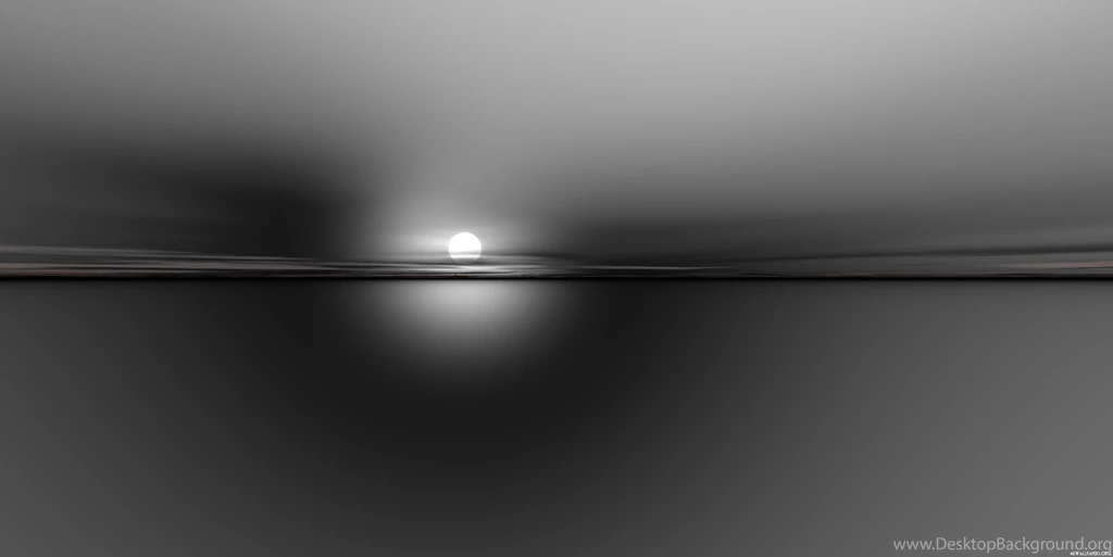4K Black And White Sunset Wallpapers