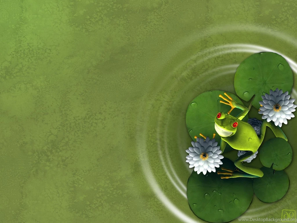 Free Frog Backgrounds For PowerPoint Animal PPT Templates