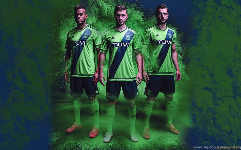Southampton FC 2015 2016 Adidas Away Kit Wallpapers