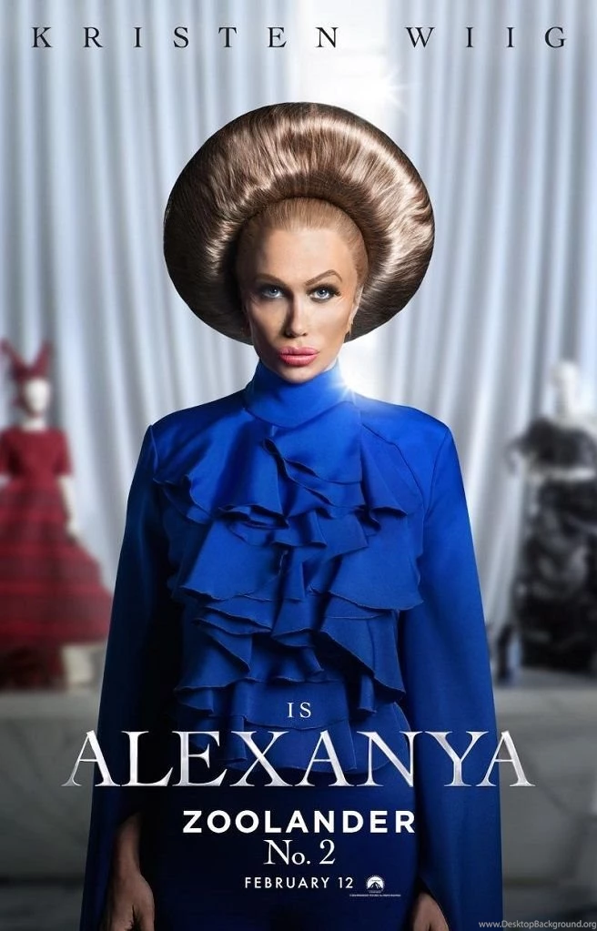 Obey His Dog And These Character Posters For Zoolander 2 Movie ...