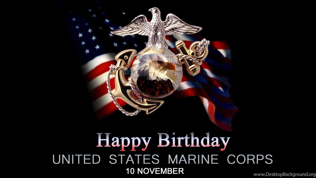 Happy Birthday Us Marine Corps Wallpapers HD For Desktop ...