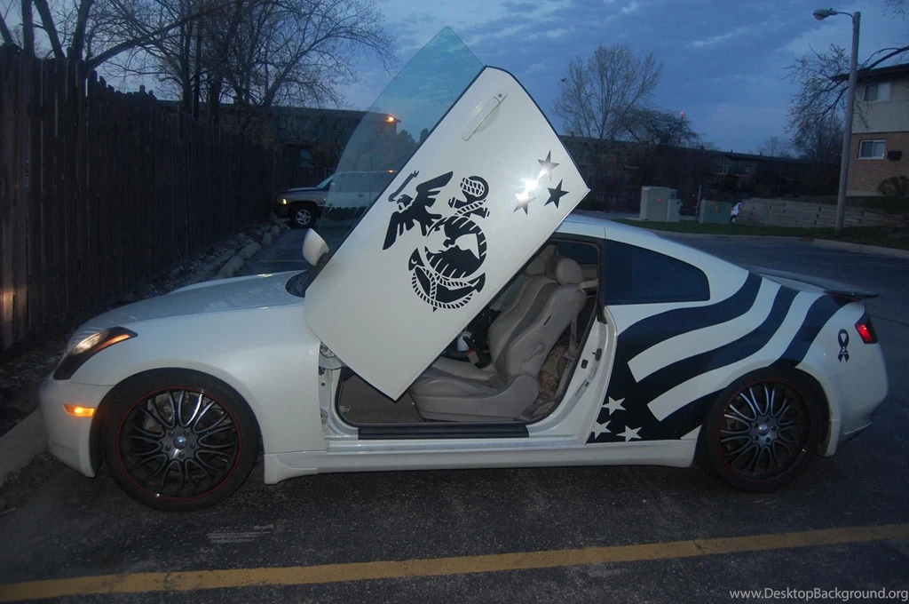 Infiniti Usmc Corps Flag Marines Infiniti G35 Vertical Doors Full ...