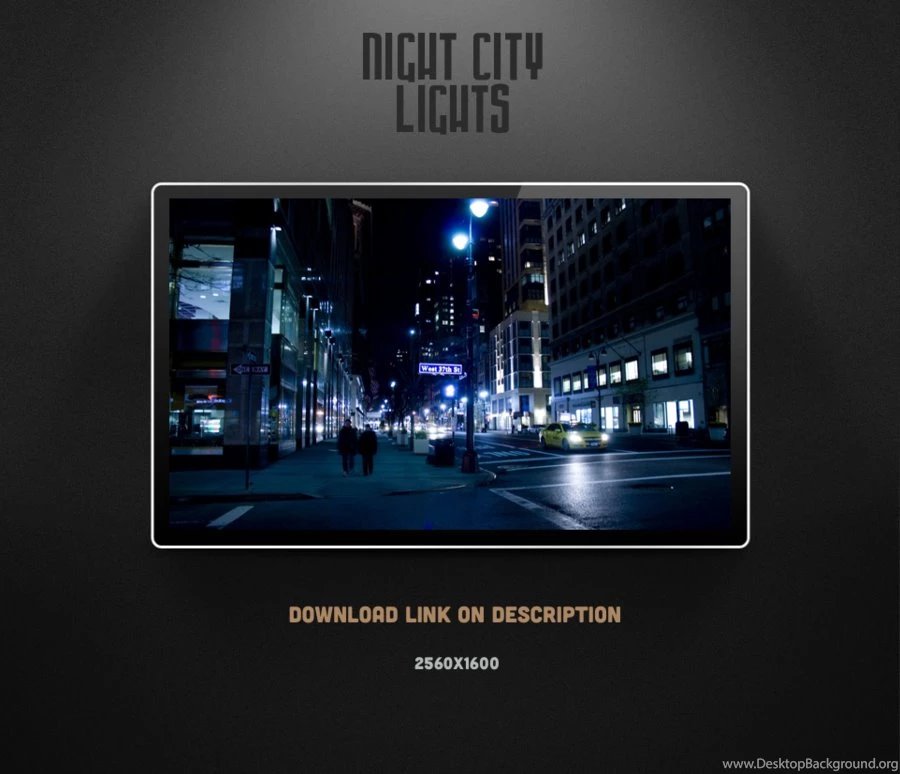 Night City Lights Wallpapers By Theminimalisto On DeviantArt