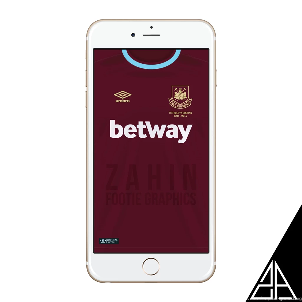 WEST HAM UNITED 2015 16 ZAHIN Footie Graphics