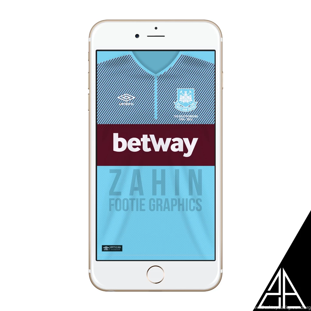 WEST HAM UNITED 2015 16   ZAHIN Footie Graphics