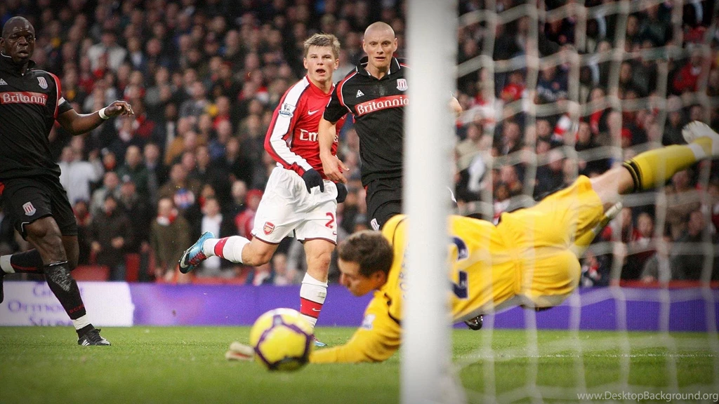 Arsenal Fc Stoke City Thomas Sørensen Soccer Wallpapers