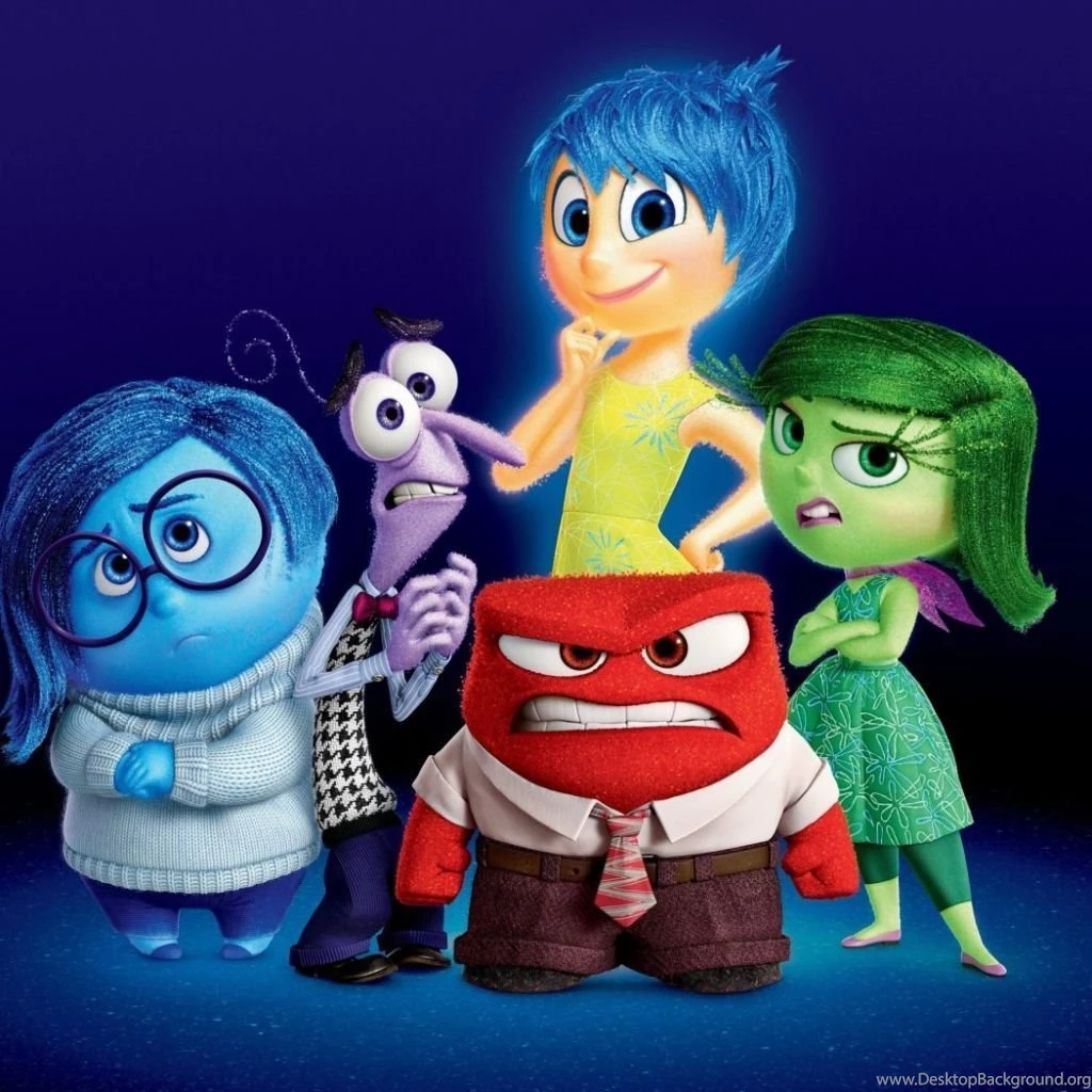 Download Wallpapers 1024x1024 Inside Out, Joy, Sadness, Fear, Anger ...