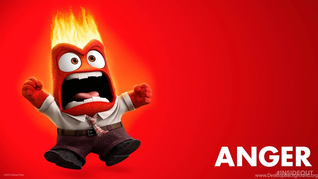 Inside Out Character: Anger Disney Pixar 1920x1080 Full HD ...