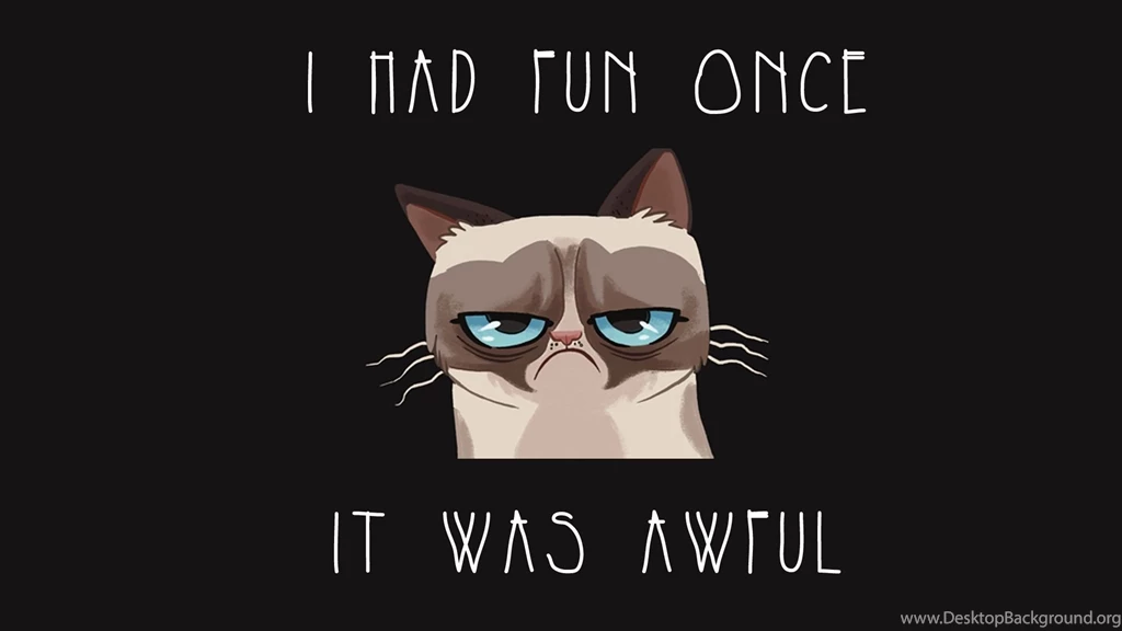 Download Wallpapers 1920x1080 Grumpy Cat, Cat, Funny, Sadness ...