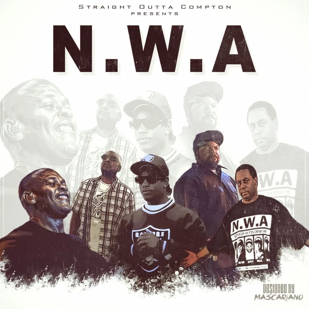 NWA Straight Outta Compton By Mascariano On DeviantArt