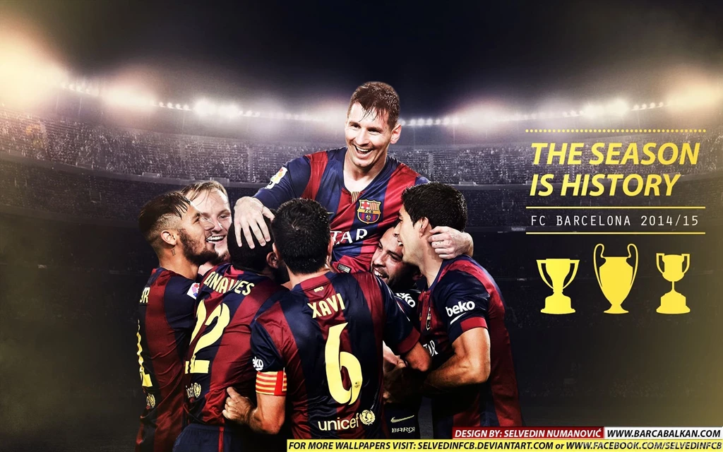 DeviantArt: More Like FC Barcelona CHAMPIONS 2015 HD WALLPAPER By ...