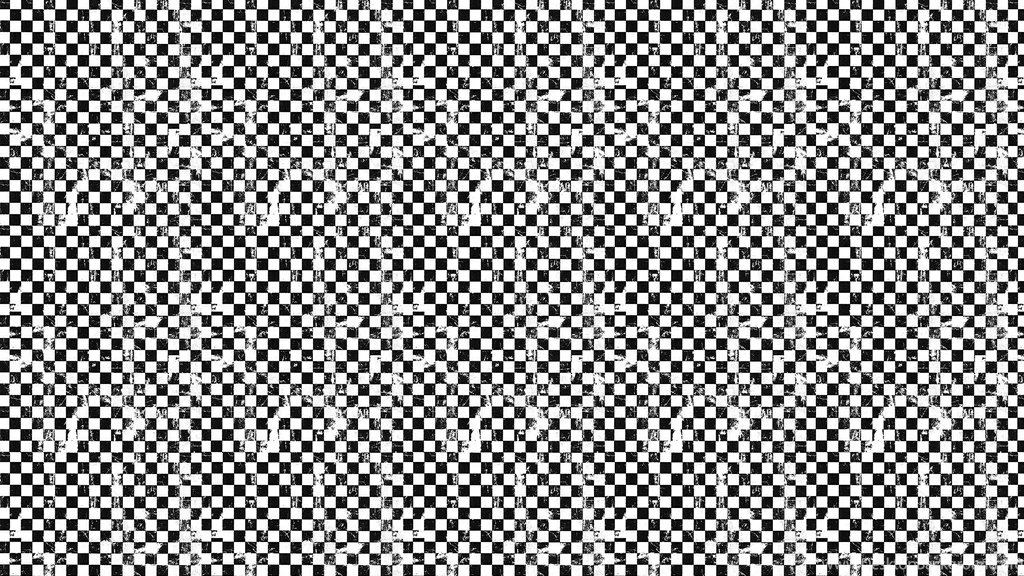 Grunge Black White Checkers Desktop Wallpapers