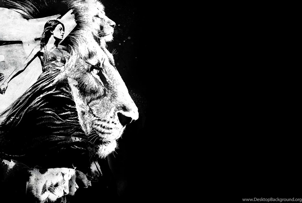 ON THE LION WALLPAPER (