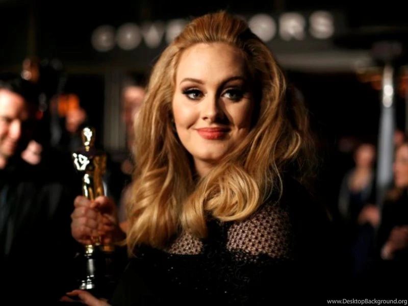 Adele With The Oscar Adele Wallpapers (34028015) Fanpop