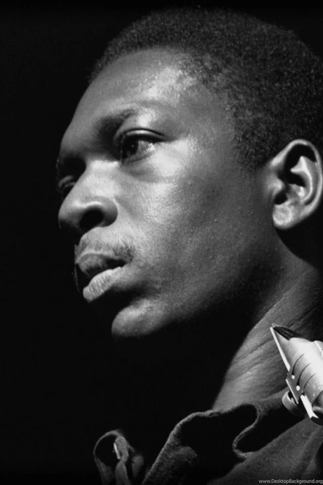 Download Wallpapers 640x960 John Coltrane, Face, Light, Elbow ...