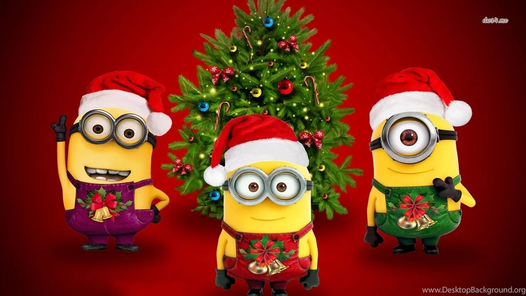 Merry Christmas Minions Wallpapers Holiday Wallpapers