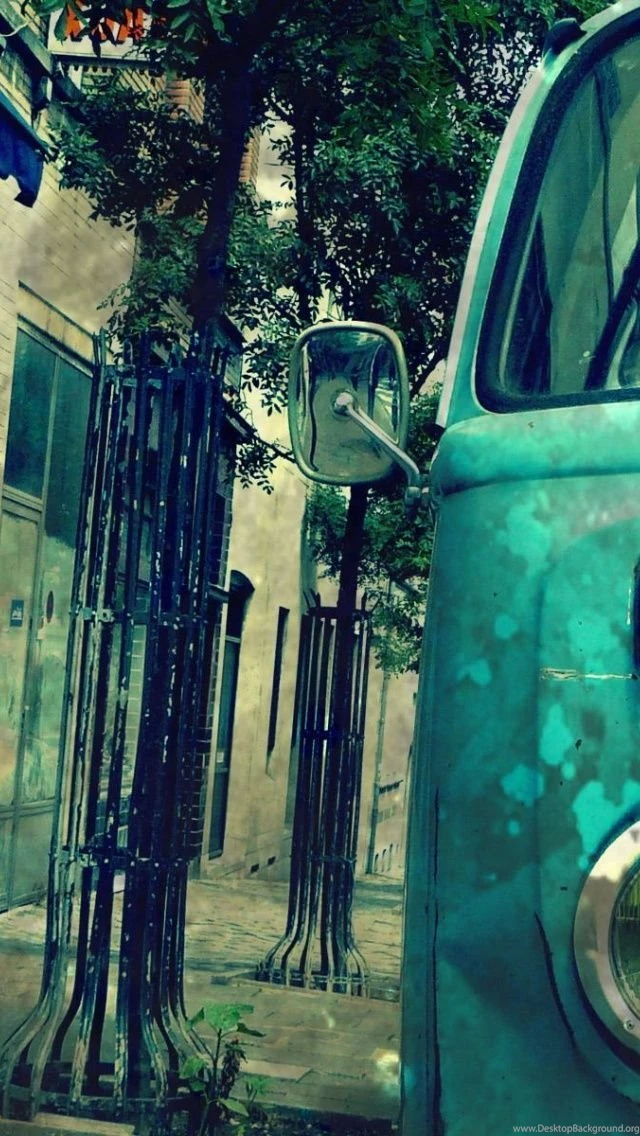 640x1136 Old VW Azure Van Iphone 5 Wallpapers