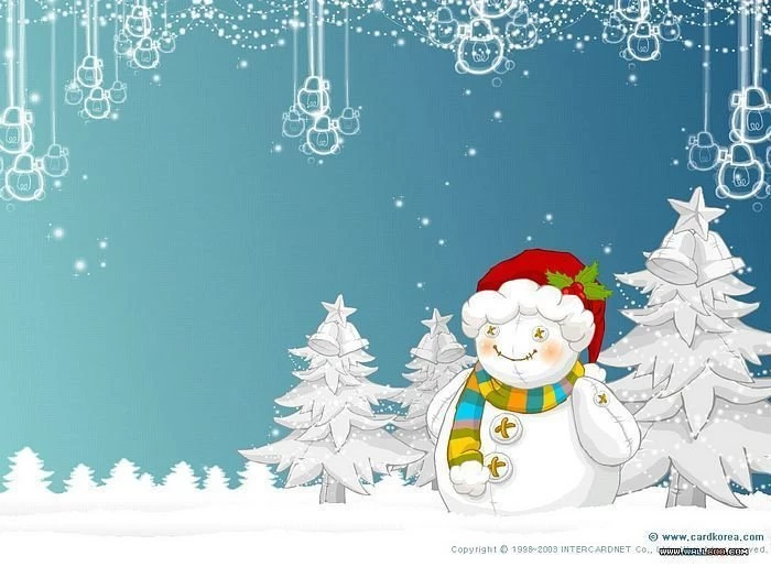 Gallery For Cartoon Snowman Wallpapers