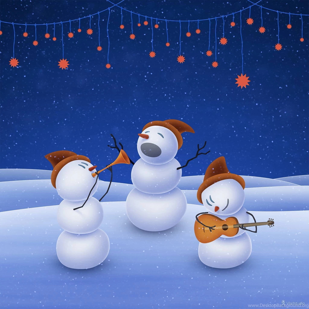 5 Stunning iPad Retina Snowman Wallpapers The New iPad Blog