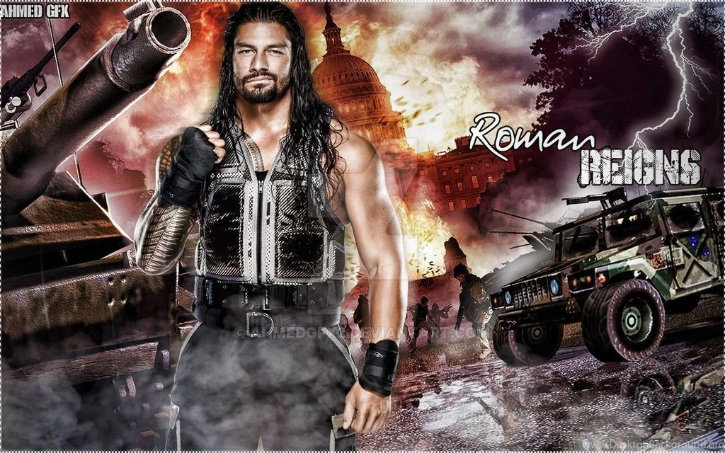Roman Reigns WallPaper By AhmedGfx2 On DeviantArt