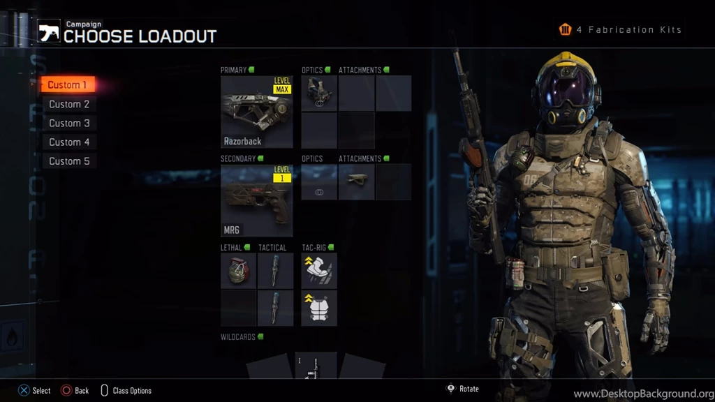Loadout 2016 Call Of Duty Black Ops 3 4K Wallpapers