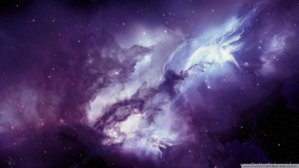 Wallpapers Angel Galaxy 2048x1152
