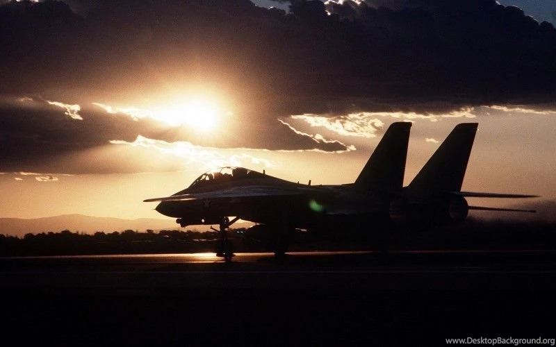 Sunset Aircraft Tomcat Landing F 14 Tomcat Free Desktop ...