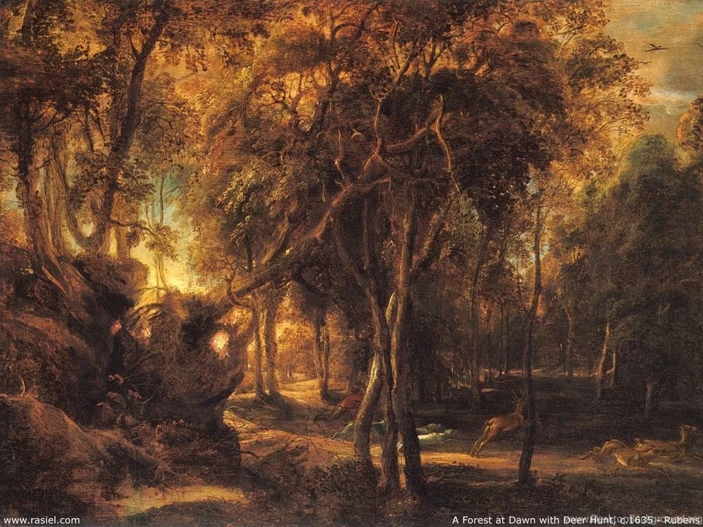 My Free Wallpapers Artistic Wallpapers : Rubens A Forest At ...