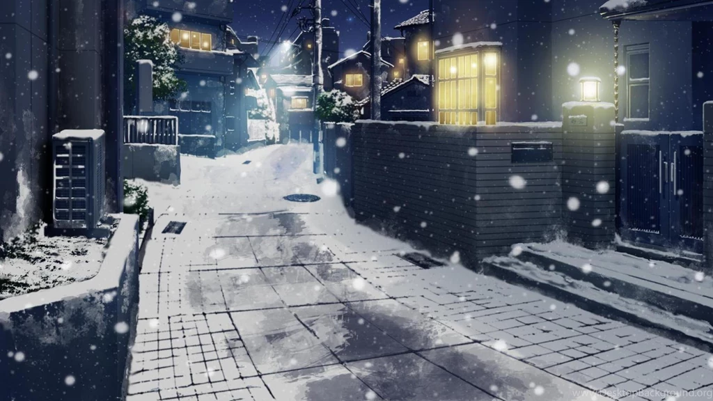 WINTER CITY WALLPAPER (