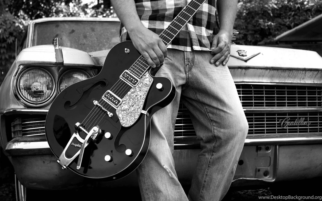 Guitar And Man Wallpapers Photo