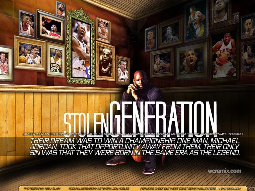 Michael Jordan Stolen Generation Wallpapers