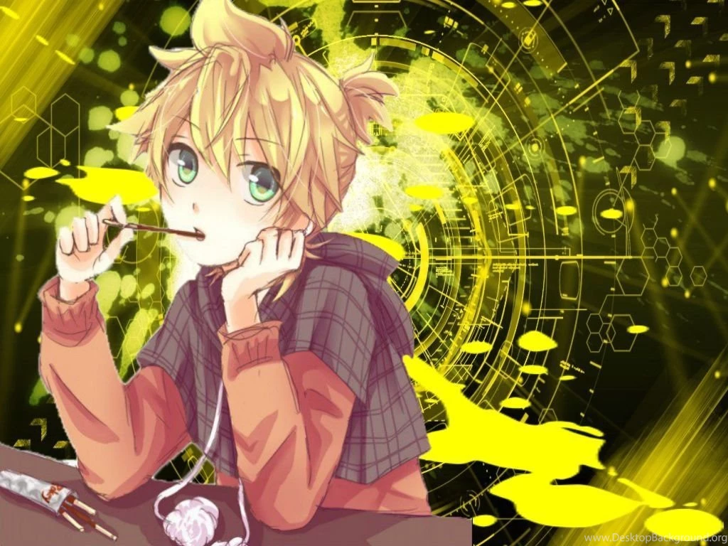 Graphical Len Kagamine Wallpapers By Masaaki Hajime On DeviantArt