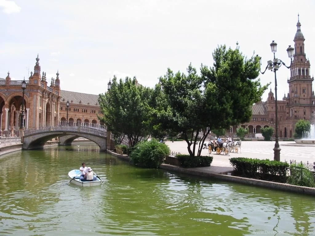 Spanish Square Seville Spain Arquitecture Plaza Espaa Other Best ...