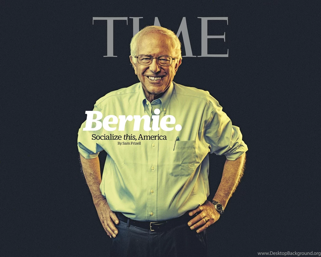Bernie Sanders On The Cover Of Time Magazine : SandersForPresident