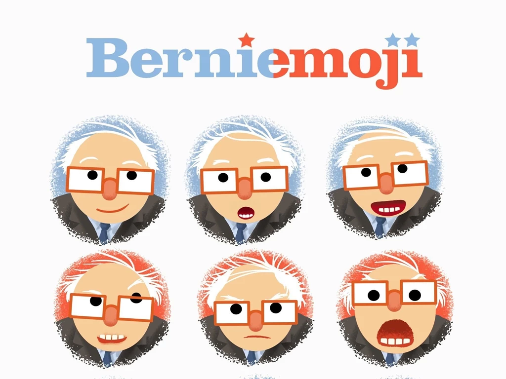 Bernie Sanders Has Got His Own Set Of Emojis