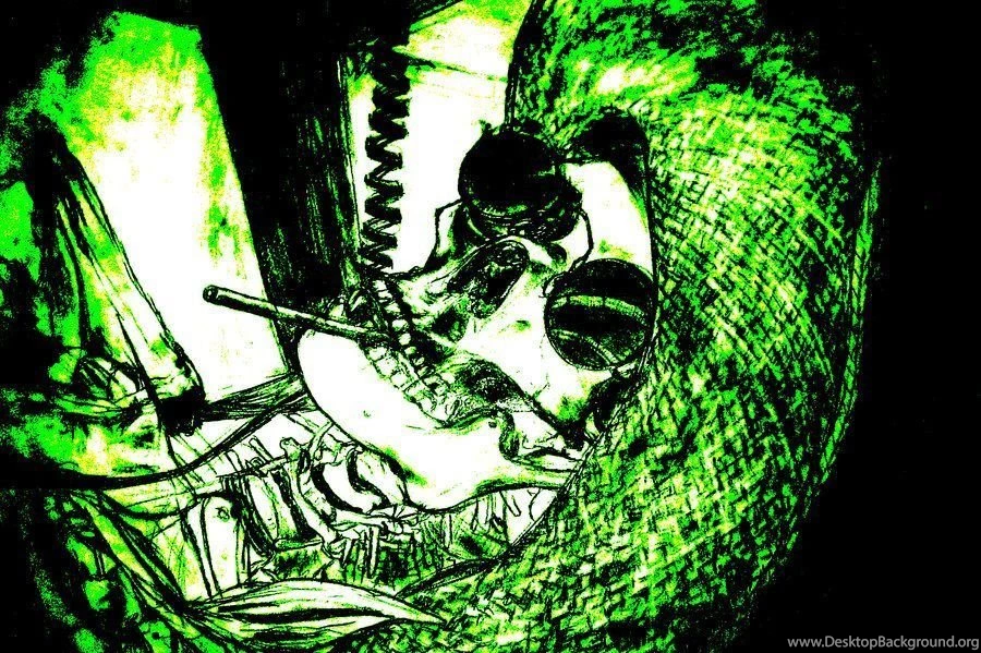 Green Skull By CosmicHawk On DeviantArt