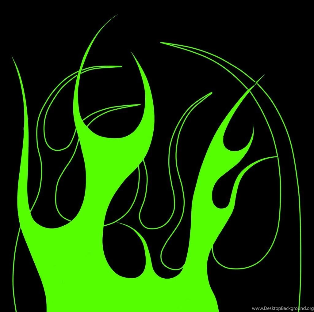 Green'n'Black Flames By OoSkullFireoO On DeviantArt