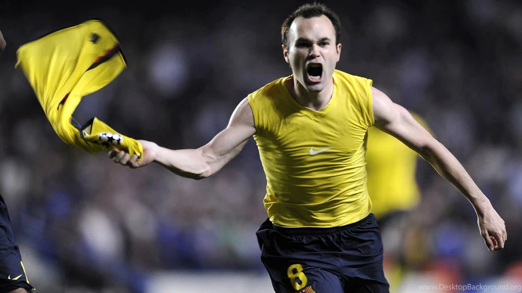 Andres Iniesta Celebration Wallpapers Football HD Wallpapers