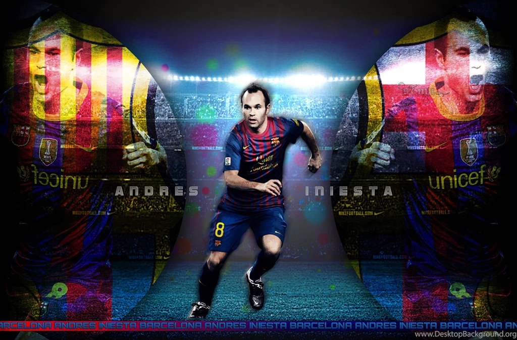 The Midfielder Of Barcelona Andres Iniesta Wallpapers And Images ...