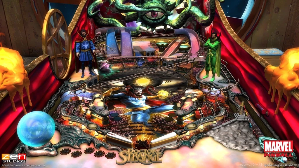 Dr. Strange Table Comes To Marvel Pinball This December