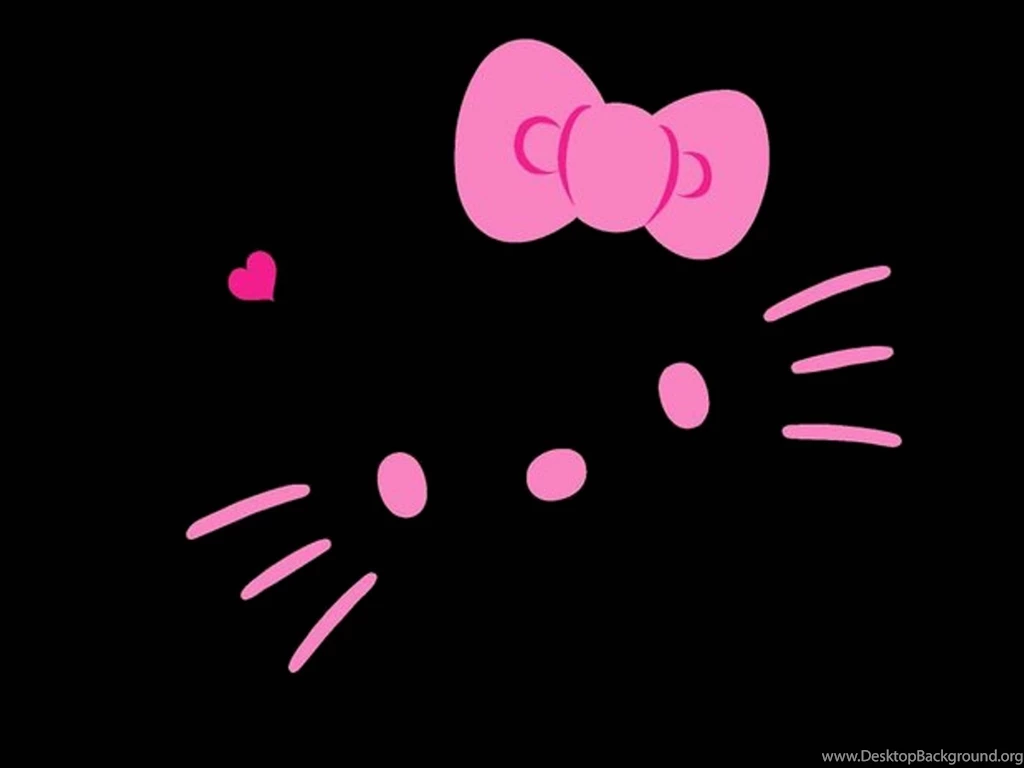 Hello Kitty Pink And Black Wallpapers Free Wallpapers Page
