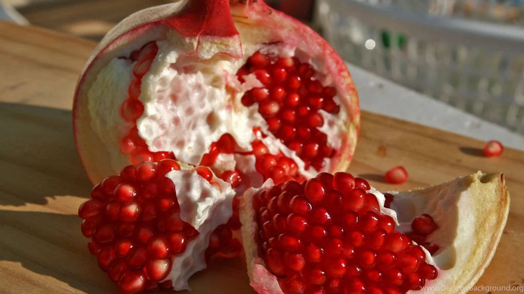 Download Wallpapers 1920x1080 Pomegranate, Fruit, Food, Tasty Full ...