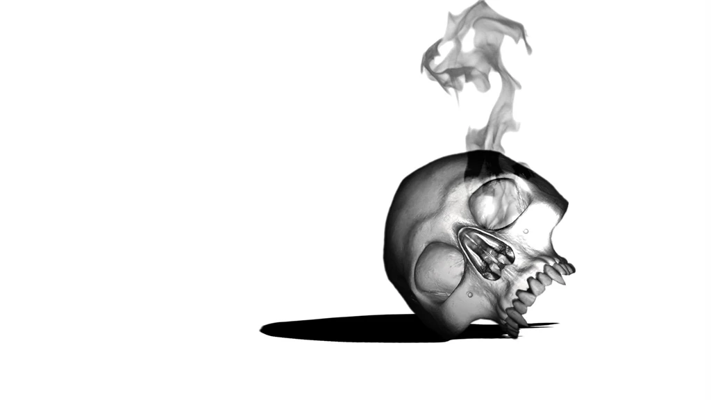 Smoking Skull, 1920x1080 HD Wallpapers And FREE Stock Photo
