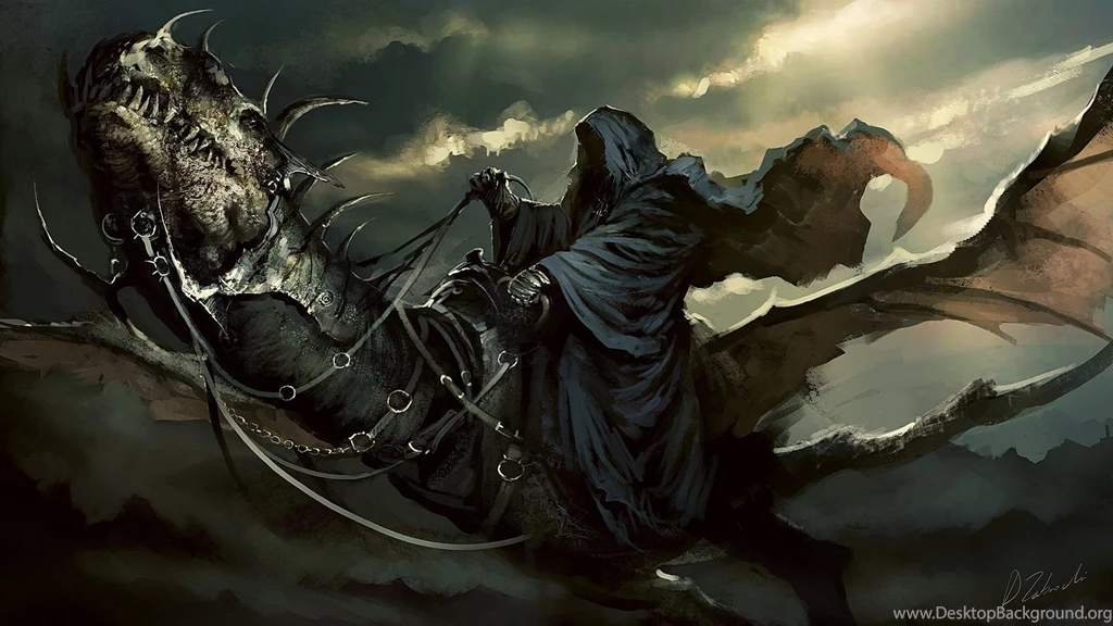 Lord Of The Rings Reaper Dragon Dark Wallpapers