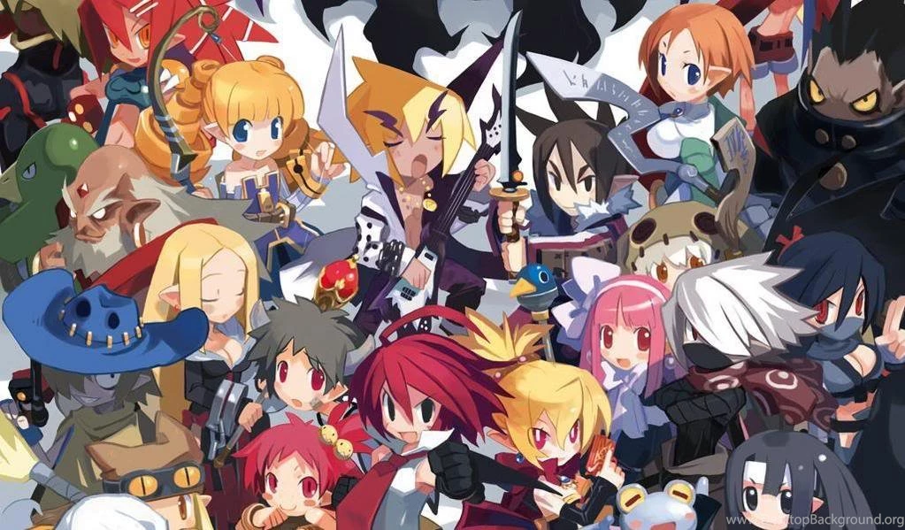 Disgaea 2 Top Collage Photo By Azure_Adonis